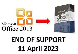 Office 2013 End of Support: Reduce your Exposure to Security Risk by Moving to a Newer Version of Office