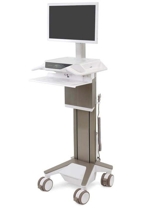 Ergotron CareFit™ Combo Medical Cart| Ergonomic Workstation - SourceIT