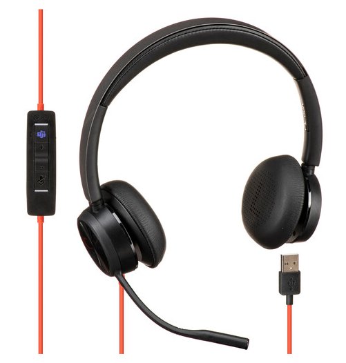HP Poly Blackwire 8000 Series Premium corded UC Headset - SourceIT
