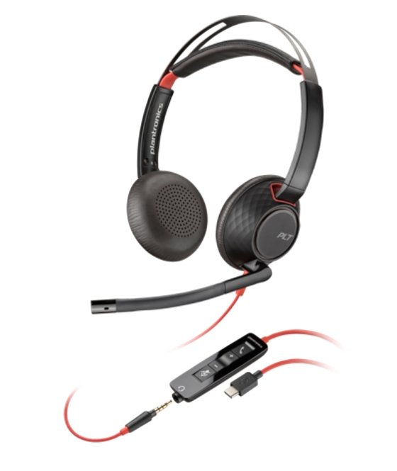 Headsets for (Plantronic) USB SourceIT | UC Business Poly Blackwire Wired