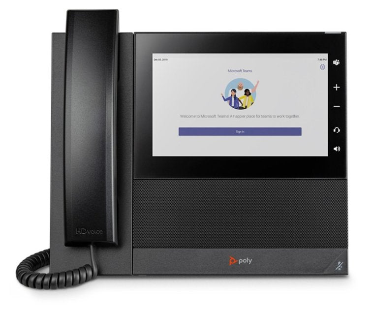 Poly 550 Poly VoIP Desk Phones Cerified for Microsoft Teams – SourceIT