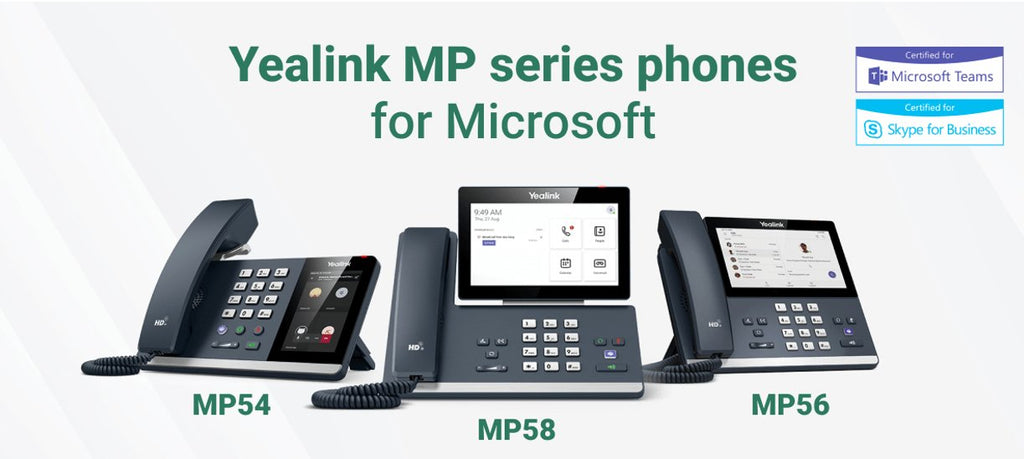 Yealink MP Series Teams and Zoom Certified IP Phones – SourceIT