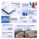 GMKtec EVO-X1 Pro AI Mini PC chassis design