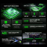 GMKtec NucBox K17 Intel Core Ultra 5 226V processor overview