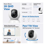 TP-Link TC72 Pan/Tilt AI Home Security Wi-Fi Camera — product view 2