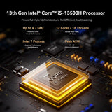 GMKtec NucBox M3 Pro Intel Iris Xe graphics