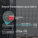 TP-Link TL-SL1226P PoE+ switch port detail