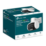 TP-Link VIGI C540V 4MP Outdoor Full-Color Dual-Lens Varifocal Pan Tilt Network Camera — product view 3