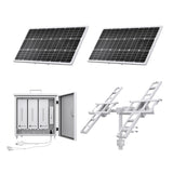 TP-Link VIGI SP18090 Intelligent Solar Power Supply System, 2x 90 W Panels with PS90 Controller and 180 W Mount (VIGI SP18090)