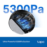 TP-Link Tapo RV20 Max Plus 5300Pa Suction MagSlim LiDAR Navigation Robot Vacuum and Mop with Auto-Empty Dock — product view 4