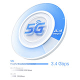 TP-Link Deco X50-5G 5G AX3000 Whole Home Mesh WiFi 6 Gateway (1-Pack) — product view 6