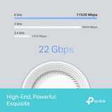 TP-Link Deco BE85 BE22000 Tri-Band Whole Home Mesh WiFi 7 System (3-Pack) — product view 4