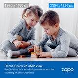 TP-Link Tapo 2K 3MP Pan/Tilt Home Security Wi-Fi Camera (TC71) - product view 3