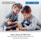 TP-Link Tapo 2K 3MP Pan/Tilt Home Security Wi-Fi Camera (Tapo C211) - product view 3