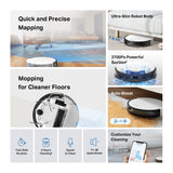 TP-Link Tapo RV20 Mop MagSlim LiDAR Navigation Robot Vacuum & Mop — product view 4