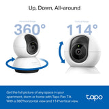 TP-Link TC72 Pan/Tilt AI Home Security Wi-Fi Camera — product view 4