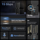 TP-Link Archer BE700 BE15000 Tri-Band Wi-Fi 7 Router — product view 4