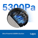 TP-Link Tapo RV30 Max Plus 5300Pa Hyper Suction Robot Vacuum & Mop — product view 4