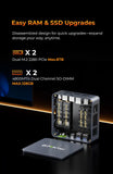 GMKtec NucBox M6 Ultra dual M.2 2280 storage expansion
