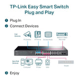 TP-Link TL-SG1428PE VLAN and QoS management