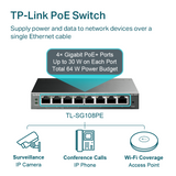 TP-Link TL-SG108PE VLAN and QoS management