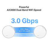 TP-Link Deco X50-PoE AX3000 Whole Home Mesh WiFi 6 System with PoE (3-Pack) — product view 5