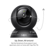 TP-Link Tapo 2K 3MP Pan/Tilt Home Security Wi-Fi Camera (Tapo C211) - product view 4