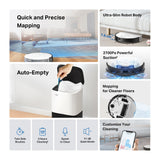 TP-Link Tapo RV20 Mop Plus MagSlim LiDAR Navigation Robot Vacuum & Mop with Smart Auto-Empty Dock — product view 5