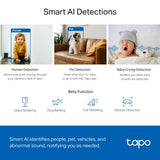 TP-Link TC72 Pan/Tilt AI Home Security Wi-Fi Camera — product view 5