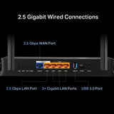 TP-Link Archer BE3600 BE3600 Dual-Band Wi-Fi 7 Router — product view 6