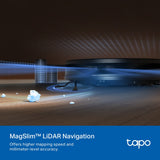 TP-Link Tapo RV20 Max Plus 5300Pa Suction MagSlim LiDAR Navigation Robot Vacuum and Mop with Auto-Empty Dock — product view 6