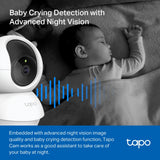 TP-Link Tapo 1080p Pan/Tilt Home Security Wi-Fi Camera (Tapo C200C) - product view 5