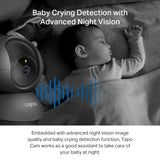 TP-Link Tapo 2K 3MP Pan/Tilt Home Security Wi-Fi Camera (Tapo C211) - product view 5