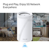 TP-Link Deco BE65-5G 5G BE9300 Tri-Band Whole Home Mesh Wi-Fi 7 System (1-Pack) — product view 7