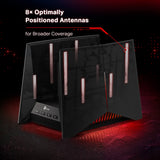 TP-Link Archer GE800 BE19000 Tri-Band Wi-Fi 7 Gaming Router — product view 7