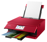 Canon PIXMA TS8870 Wireless 6-Ink Photo All-in-One Printer - Red - image 4