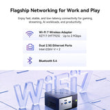 GMKtec EVO-X1 Pro dual 2.5G LAN networking