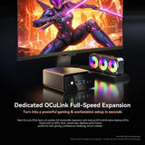 GMKtec EVO-T2S OCuLink PCIe Gen4 x4 external GPU expansion