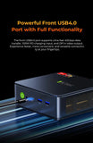 GMKtec NucBox M6 Ultra USB4 front port