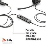 HP Poly EncorePro 545 USB Convertible Headset + USB-C/A