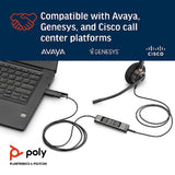 HP Poly EncorePro 545 USB Convertible Headset + USB-C/A