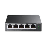 TP-Link TL-SF1005P 5-Port 10/100Mbps desktop PoE+ switch front view