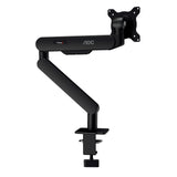 AOC AM400B Single Monitor Arm for 17"–34" Monitors, 2–9 kg, C-Clamp & Grommet (Black) - image 5