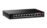 H3C Aolynk UR210G-P 10-Port Gigabit PoE Router, 8 x PoE+ LAN, 75W Budget