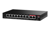 H3C Aolynk UR210G-P 10-Port Gigabit PoE Router, 8 x PoE+ LAN, 75W Budget