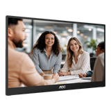 AOC 16T3FE 15.6" Full HD IPS Portable Monitor with USB-C and Mini HDMI - image 4