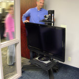 Ergotron Neo-Flex Mobile MediaCenter VHD Cart (24-191-085) - Ergotron product view