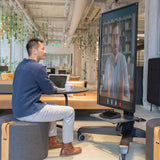 Ergotron Neo-Flex Mobile MediaCenter LD Cart (24-190-085) - Ergotron product view