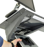 Ergotron Neo-Flex LCD Cart Two-Toned Gray (24-206-214) - view 8