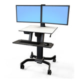 Ergotron WorkFit-C Dual Sit-Stand Workstation (24-214-085) - view 3